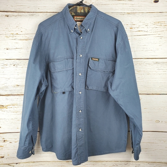 Remington Other - Remington Steel Blue Button Down Shirt